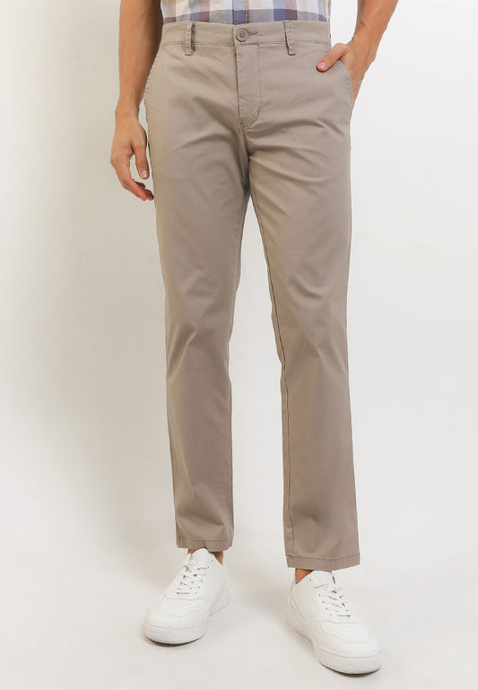 WATCHOUT CASUAL ALEXIS OFFICER PANTS - WP2007400BEIGE/GREY