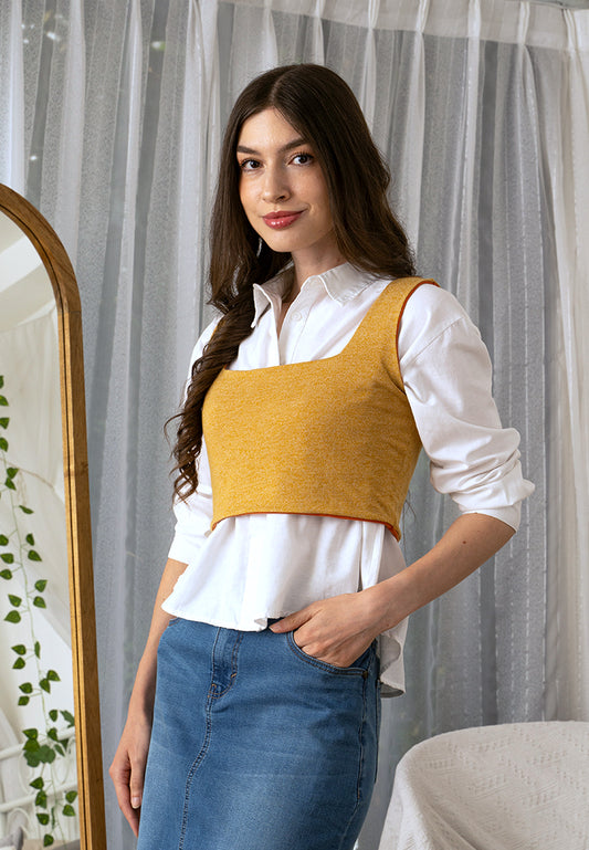 TRISET CASUAL TANK TOP KNIT - TK1000500