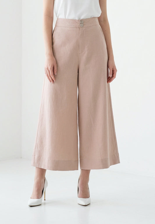Triset Ladies Celana Panjang Wanita Cullote HighWaist | Wide Leg | LP6004900