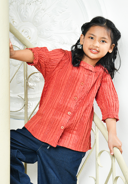 OXA KIDS GIRL LEA BLOUSE - OR5101600