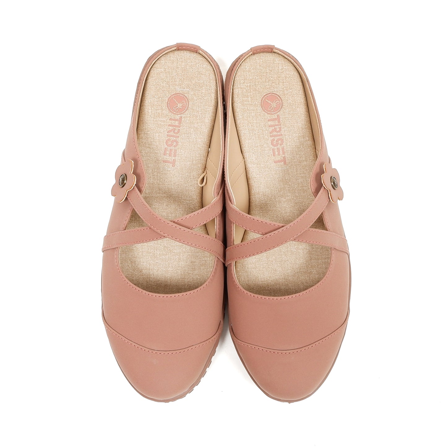 Triset Sandal Wanita | Strap | Mules | Slip On | TF7004003