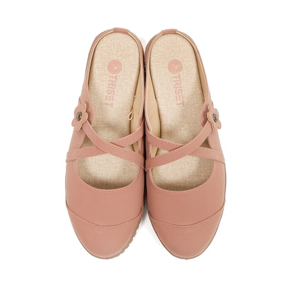 Triset Sandal Wanita | Strap | Mules | Slip On | TF7004003