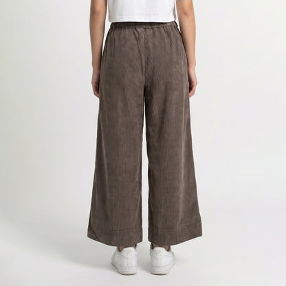 Triset Ladies Celana Panjang Wanita | Cullotes Corduroy | Wide Leg | LP6005272