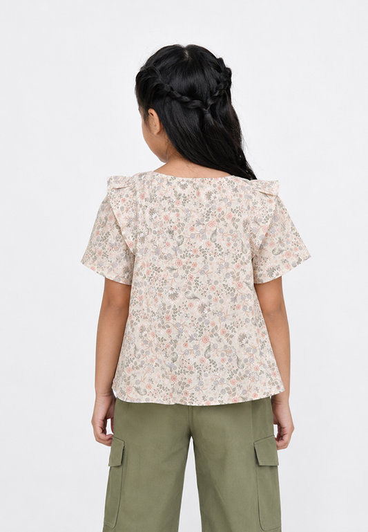 OXA KIDS GIRL QIQI BLOUSE - OR3103708