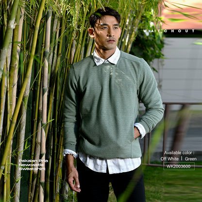WATCHOUT PAKAIAN PRIA LENGAN PANJANG SWEATSHIRT | REGULER FIT | CASUAL | WK2003600