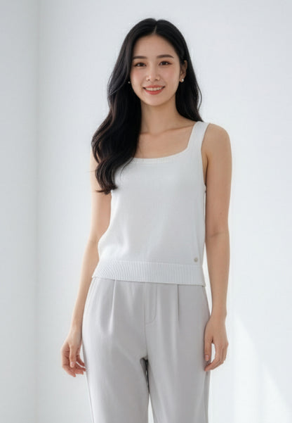 TRISET CASUAL KNIT TANK TOP - TM1000690