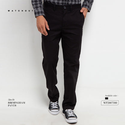 Watchout Celana Panjang Casual Pria Birmingham | Slim Fit | Casual | WP200730001