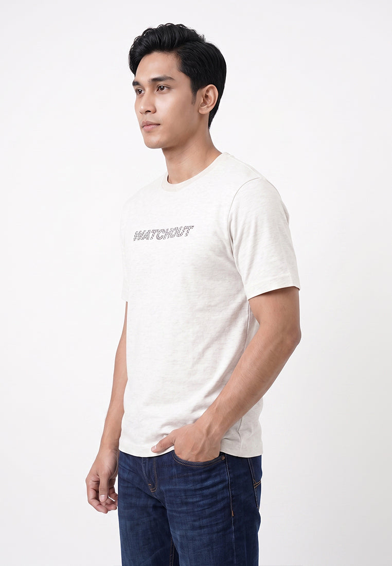 WATCHOUT KAOS PAKAIAN PRIA LENGAN PENDEK LEICESTER | REGULER FIT | JEANS | JK402800003