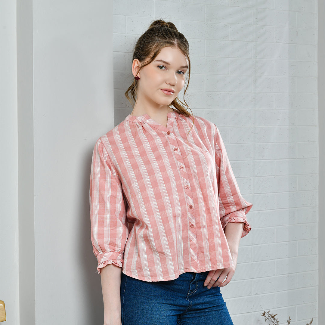 Triset Ladies Pakaian Wanita Blouse - LR3051101