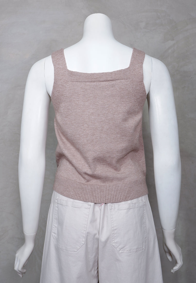 TRISET CASUAL KNIT TANK TOP - TM1000690