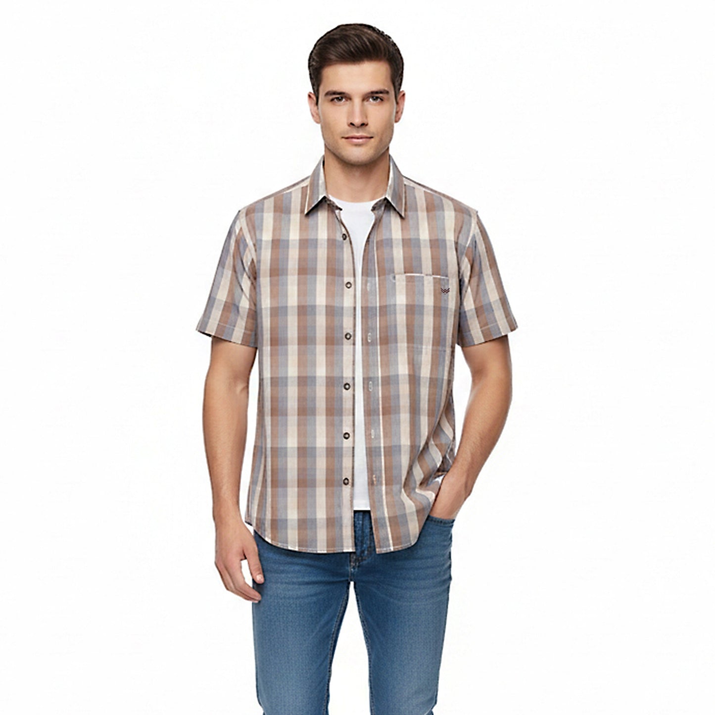 WATCHOUT PAKAIAN PRIA SHORT SLEEVE SHIRT - WS514750121