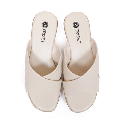 Triset Sandal Wanita | Casual | Wedges | - TQ6400203