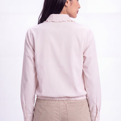Triset Casual Blouse Wanita Striped Lengan Panjang | Reguler Fit | TR3106031