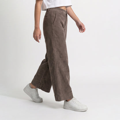 Triset Ladies Celana Panjang Wanita | Cullotes Corduroy | Wide Leg | LP6005272