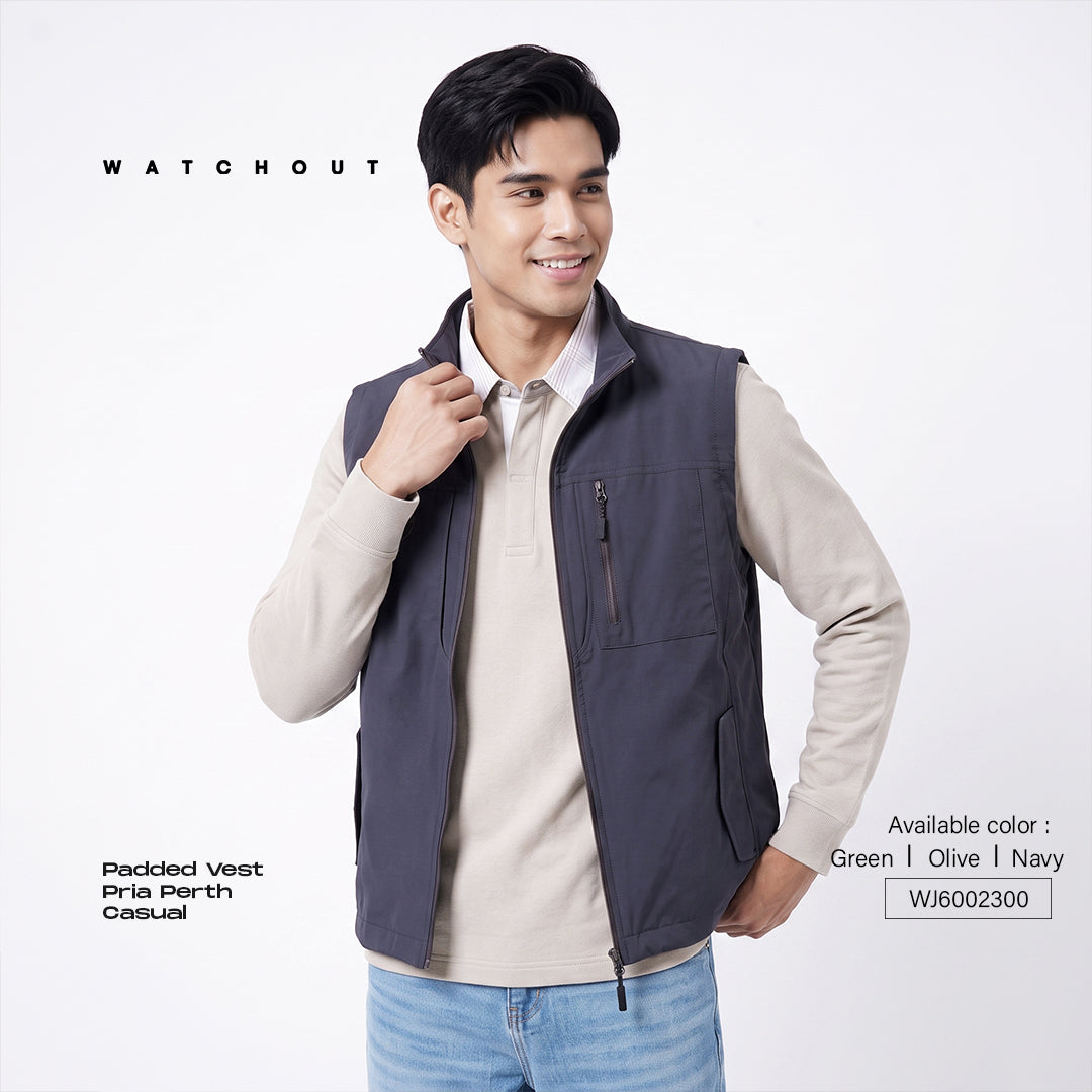 WATCHOUT PADDED VEST PRIA PERTH | REGULER | CASUAL | WJ600230027