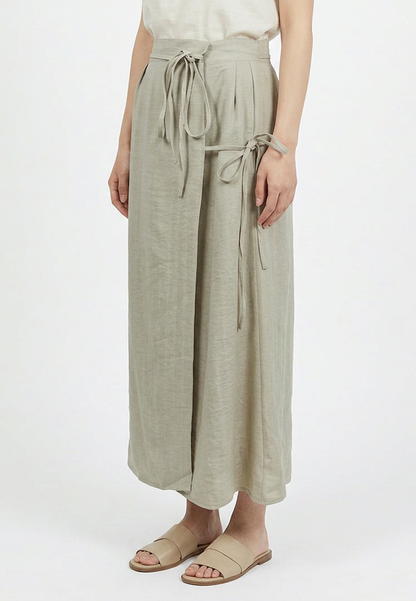 TRISET Rok Panjang Wanita Lilit Tali Samping | Reguler Fit | Casual Formal | TN3013630