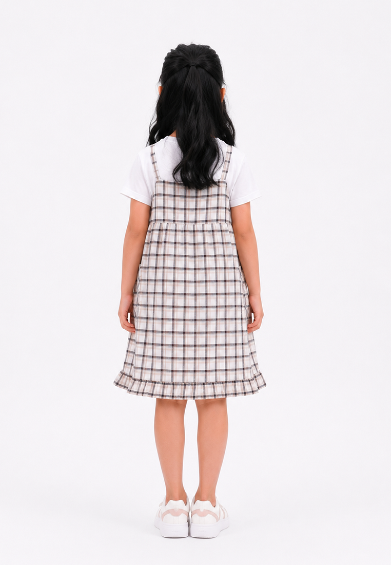 OXA KIDS GIRL AUDREY OVERALL DRESS - OD5102001