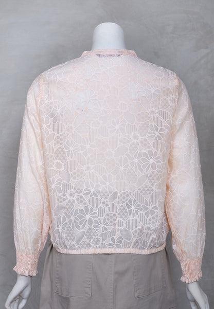 Triset Ladies Blouse Wanita Lengan Panjang Lace Transparan | Reguler Fit | LR3051978