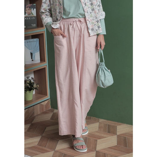 Triset Ladies Celana Panjang Wanita Cullote Highwaist | Wide Leg | LP6004300