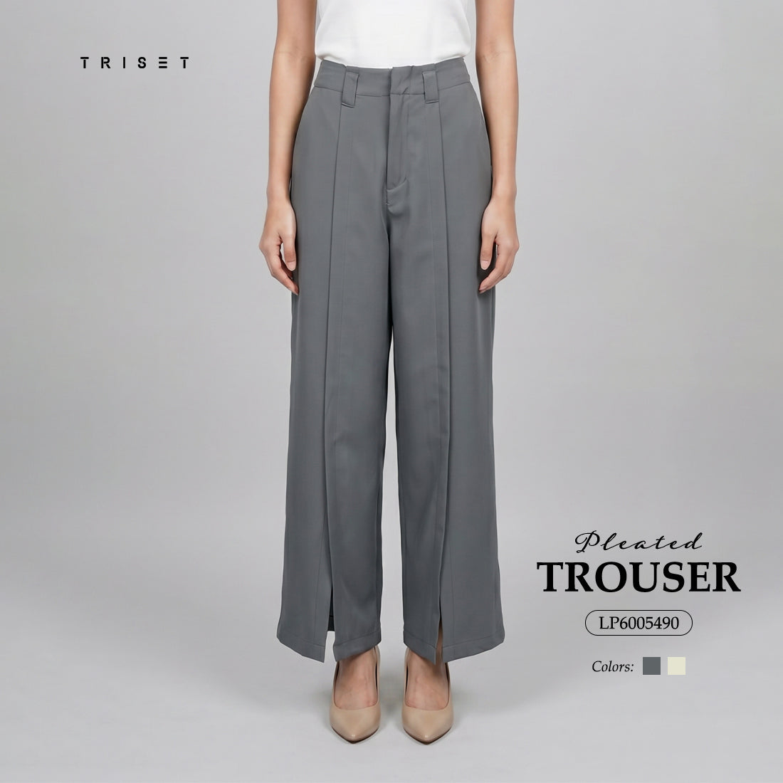 Triset Ladies Celana Panjang Wanita | Tailored Trousers | LP6005490
