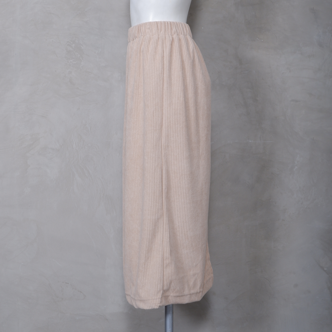 Triset Ladies Rok Midi Wanita Corduroy | Reguler Fit | LN3006972