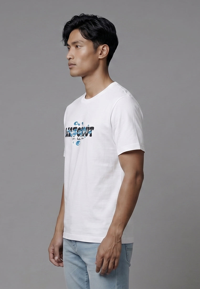 Watchout Kaos Pakaian Pria Lengan Pendek Leicester | Reguler Fit | Jeans | JK402760002