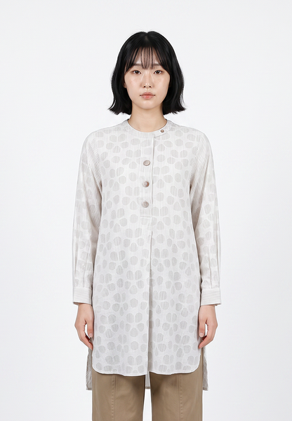 TRISET Long Tunik Wanita Lengan Panjang | Reguler Fit | Casual Formal | LD3031871
