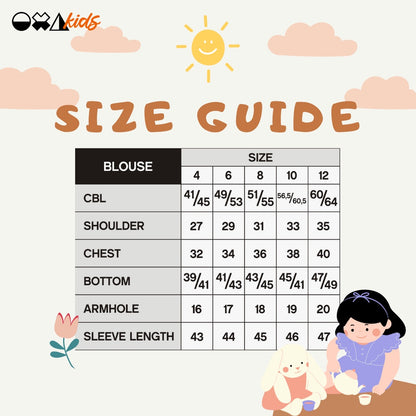 OXA Kids Pakaian Anak Wanita Qiqi Blouse - OR5101908