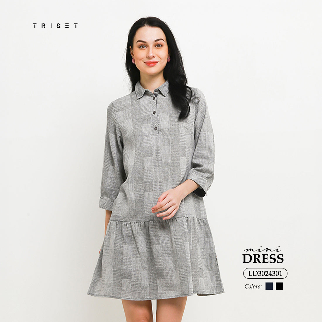 Triset Ladies Pakaian Wanita MADISON BABYDOLL DRESS -  LD3024301