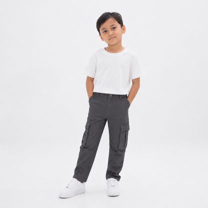 OXA KIDS BOY ZACK LONG PANTS CARGO - OO7100600