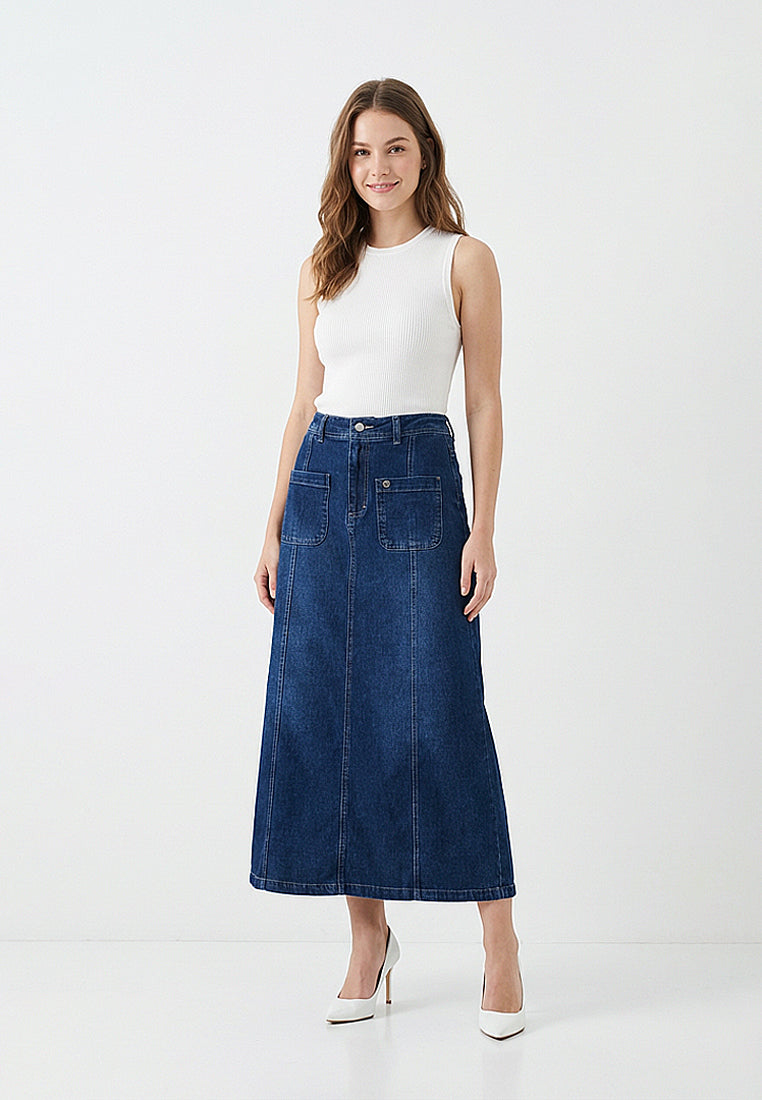 TRISET CASUAL SKIRT JEANS - TN3012810