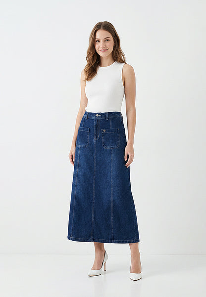 TRISET CASUAL SKIRT JEANS - TN3012810