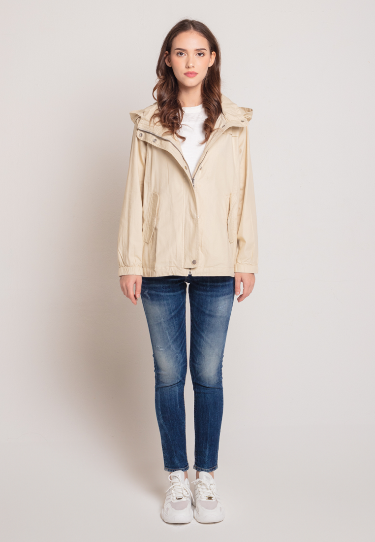Triset Casual Jacket Parka Wanita Hoodie | Reguler Fit | TJ3029900