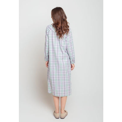 Triset Ladies Midi Dress Wanita Lengan Panjang Asimetris | Reguler Fit | LD3028601