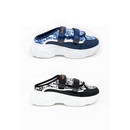 Triset Sandal Wanita | Mule Sneakers | Chunky Slip On | Platform | TF7002909