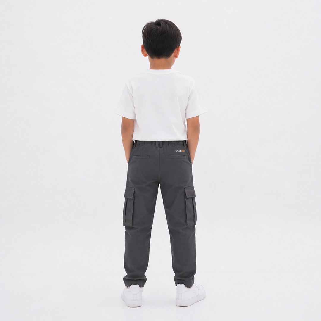 OXA KIDS BOY ZACK LONG PANTS CARGO - OO7100600