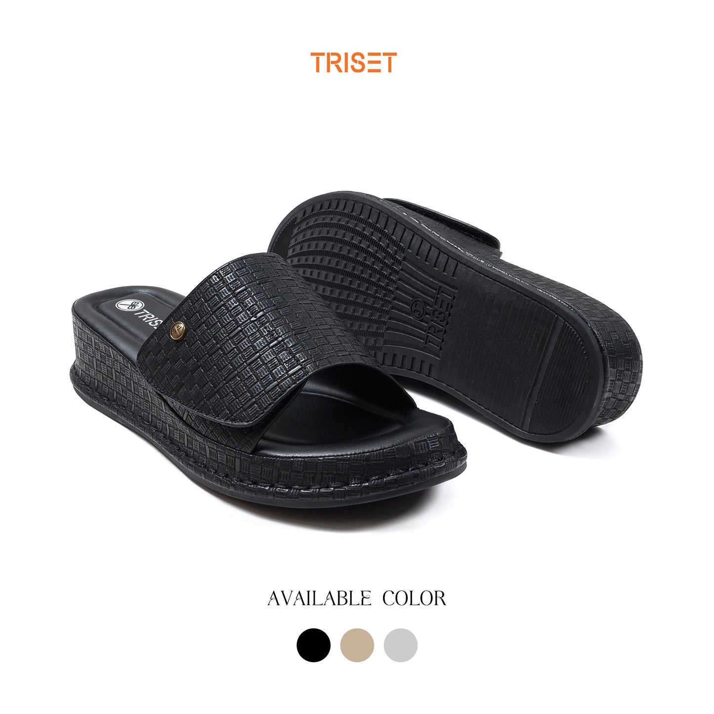 TRISET SANDALS Wanita Wedges - TQ6100103