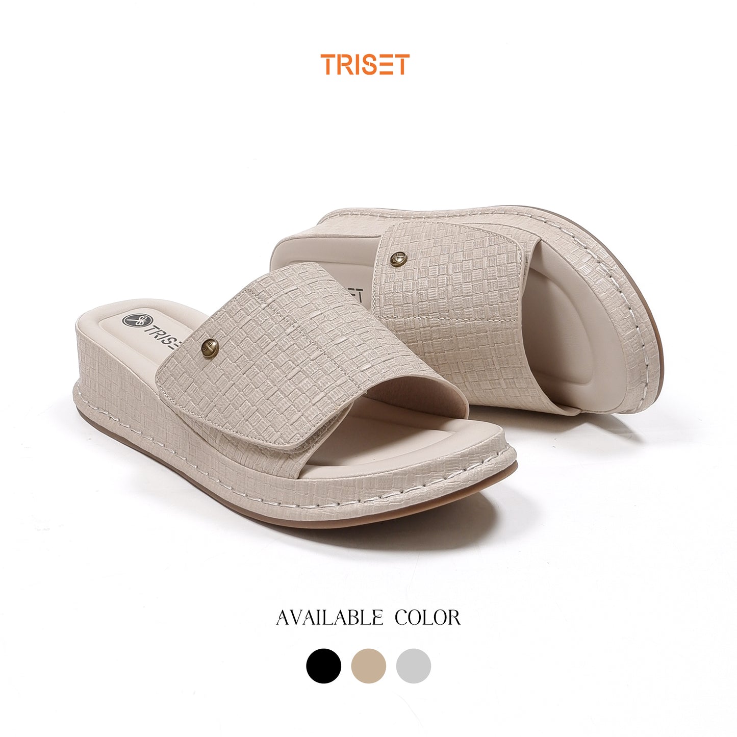 TRISET SANDALS Wanita Wedges - TQ6100103