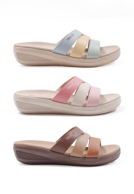 Triset Sandal Wedges Wanita - TQ6008203