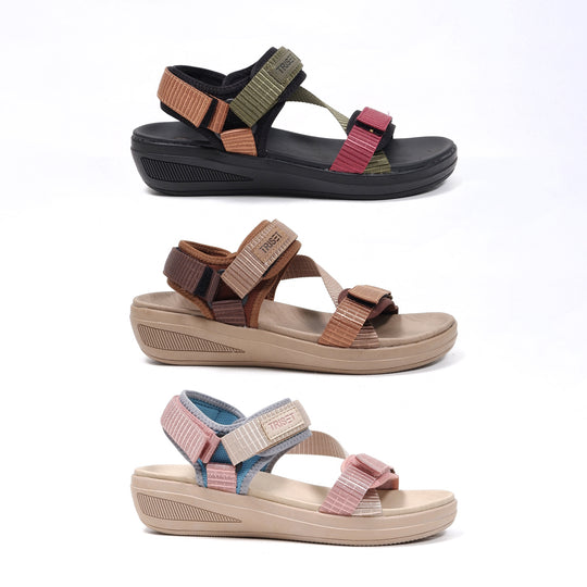 TRISET SANDAL WANITA WEDGES - TQ8001609