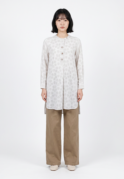 TRISET Long Tunik Wanita Lengan Panjang | Reguler Fit | Casual Formal | LD3031871