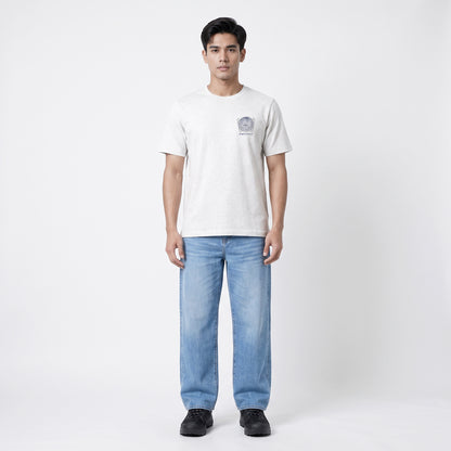 WATCHOUT KAOS PAKAIAN PRIA LENGAN PENDEK LEICESTER | BOXY FIT | JEANS | JK402780003