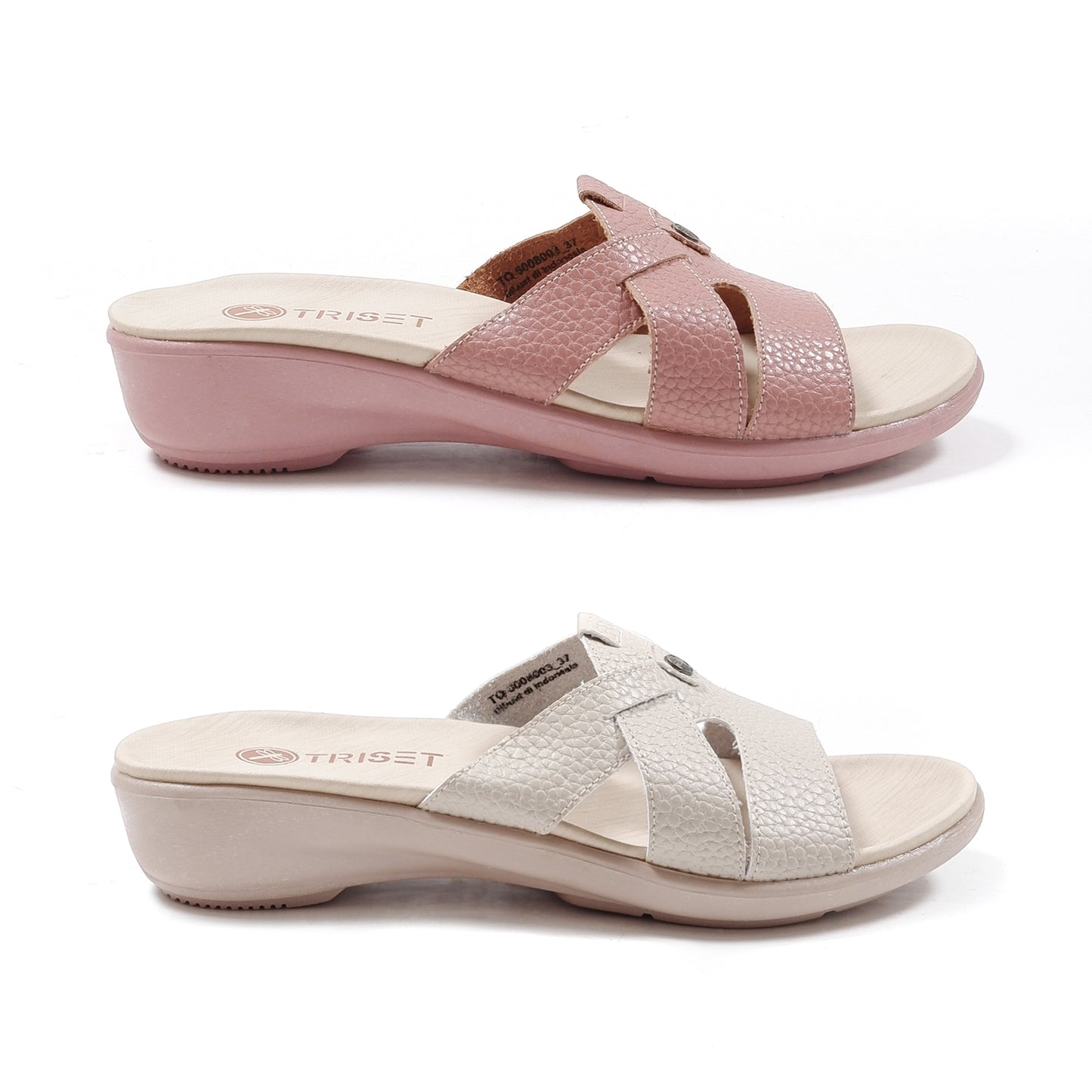 Triset Sandal Wanita | Casual | Semi Formal | Wedges | TQ6008003