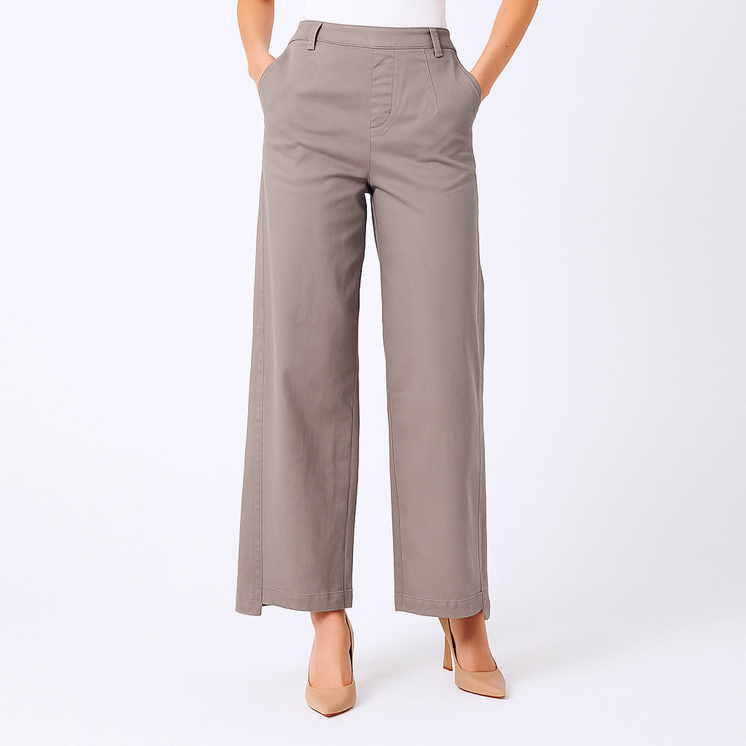 Triset Casual Celana Panjang Wanita Wide Leg Highwaist | Loose Fit | TP1006300