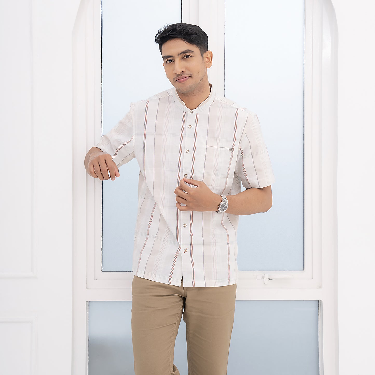 WATCHOUT PAKAIAN PRIA SHORT SLEEVE RAFHA KOKO - WS802530105