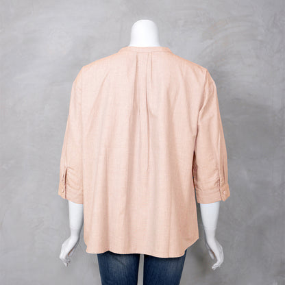 Triset Ladies Blouse Wanita Asimetris Lengan Tiga Perempat Ruffle | Reguler Fit | LR3051690