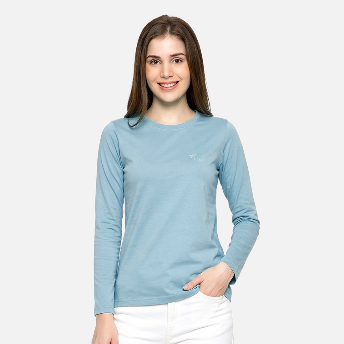 Triset Casual Kaos Wanita Lengan Panjang Bordir Capung | Reguler Fit | TK3009600