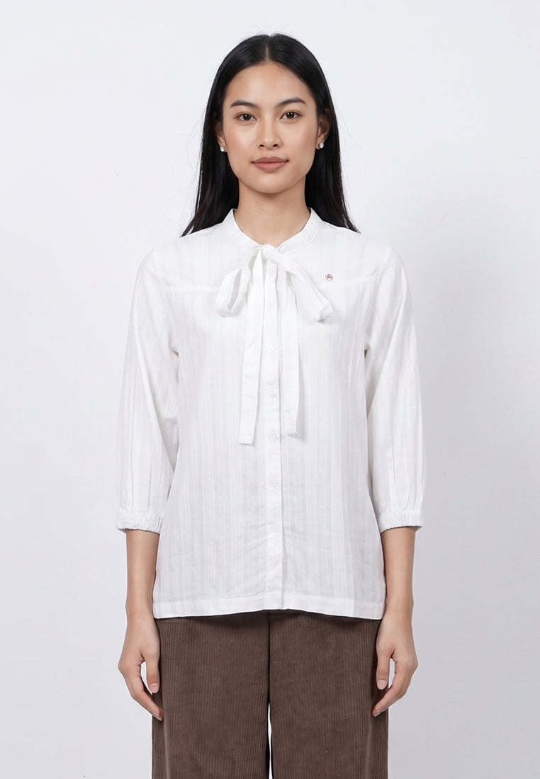 Triset Casual Blouse Wanita Lengan Tiga Perempat | Reguler Fit | TR3105630