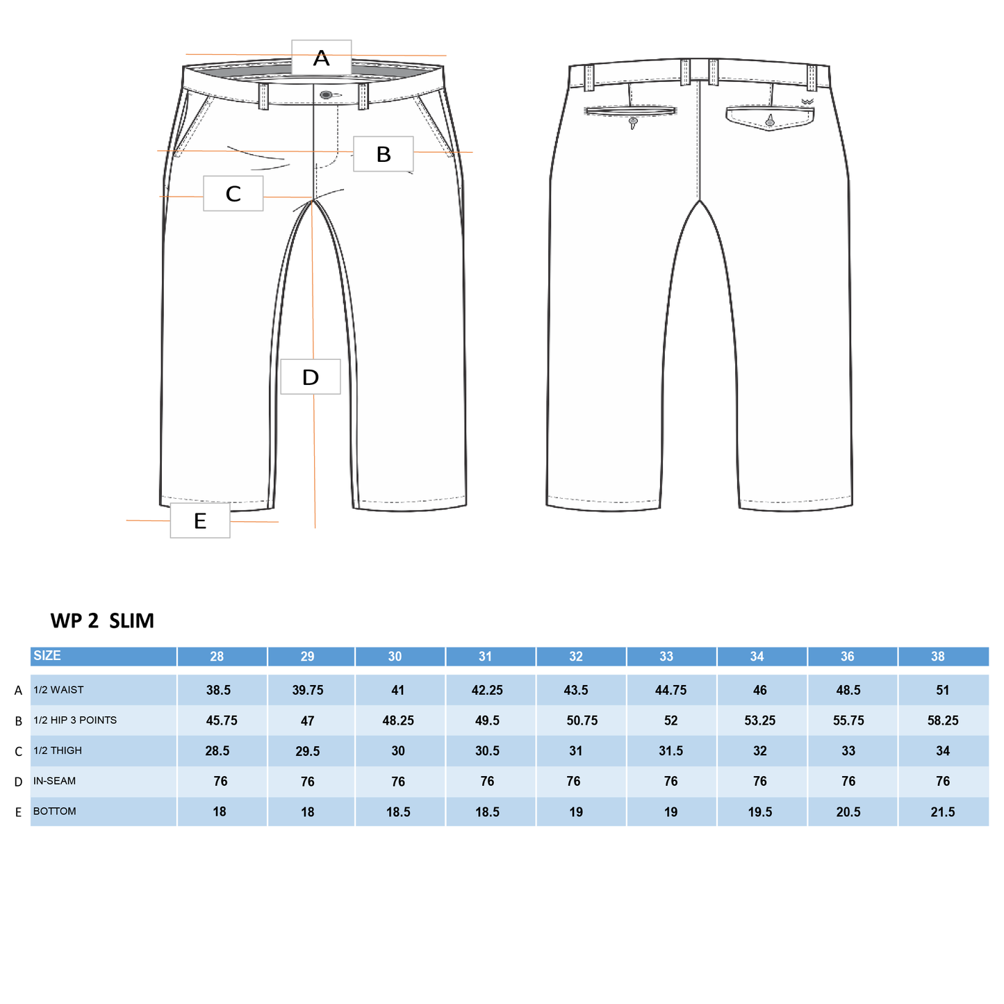 WATCHOUT CELANA PRIA CONVENTRY CHINO SLIM - WP200790011