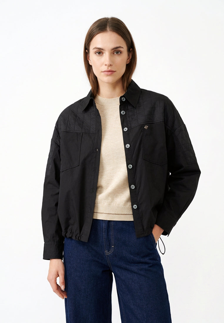 TRISET CASUAL JACKET CROP - TJ3033300